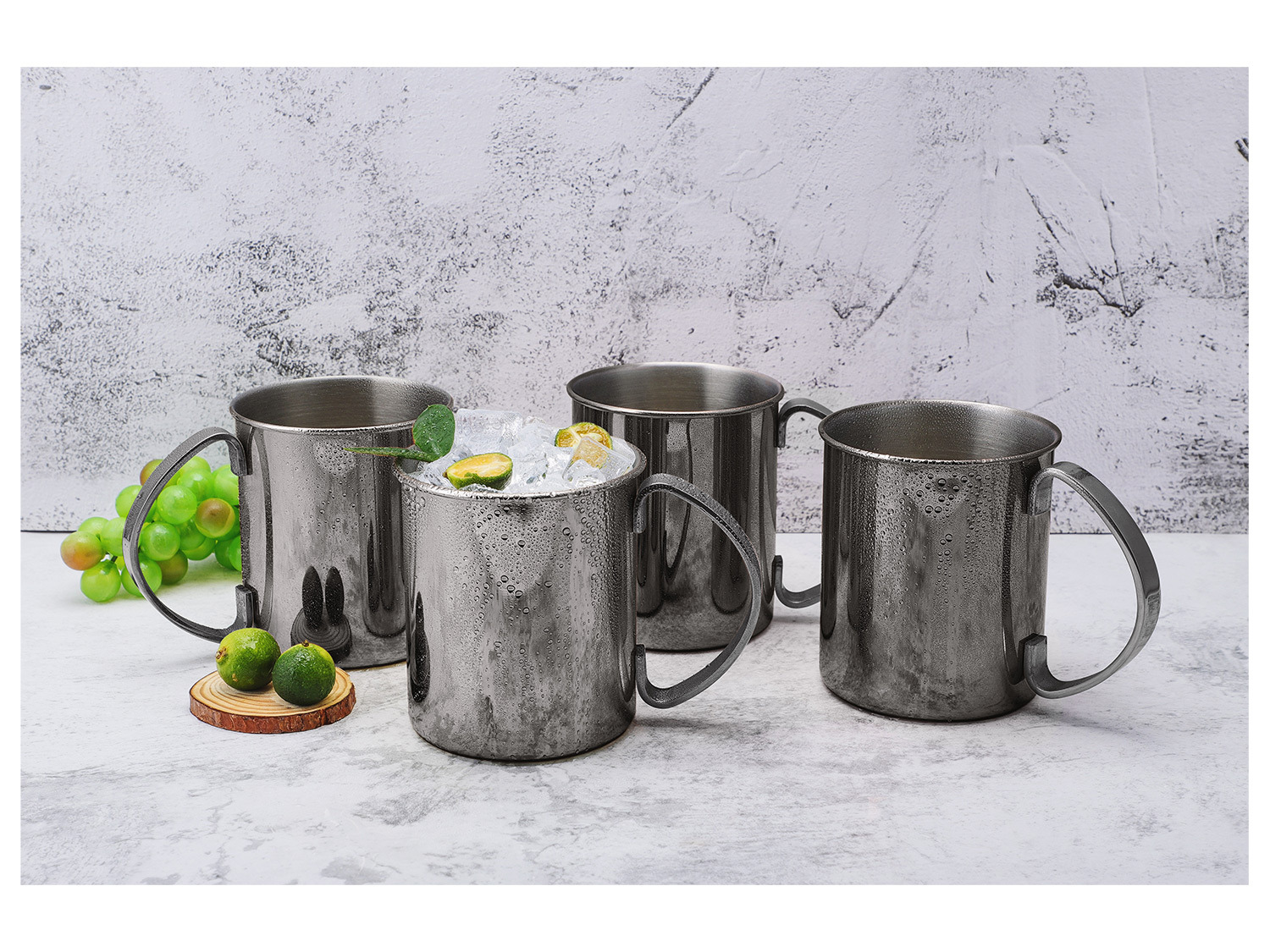 Barcraft Mug Moscow Mule Cuivre 370ml Double Paroi - Luxe Lounge