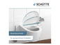 Abattant de toilette avec fermeture en douceur de Schütte.