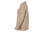 Une chemise à manches longues de couleur beige.