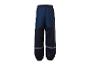 Pantalon imperméable bleu foncé pour enfant avec bandes réfléchissantes