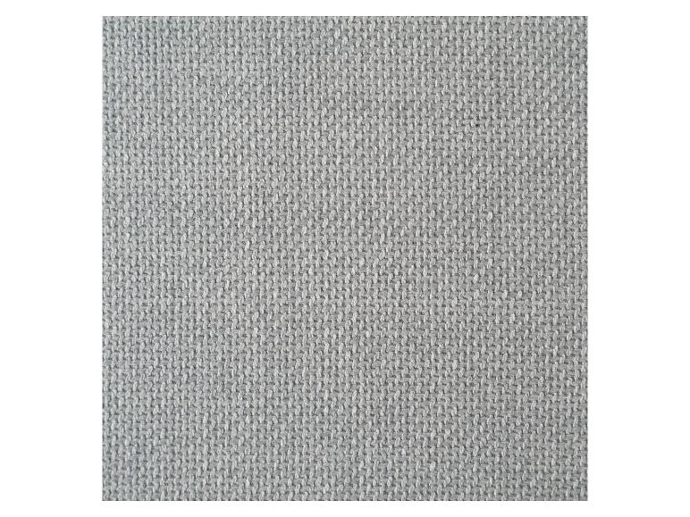 Tissu d'ameublement gris avec un motif de tissage serré