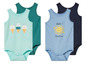 Bodies bébé avec un motif de glace et de soleil.