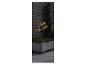 Lampadaire solaire extérieur avec libellules, idéal pour jardin.