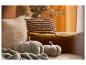Coussins décoratifs LIVARNO home en forme de citrouille sur un canapé