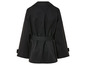 Une veste noire avec une ceinture.