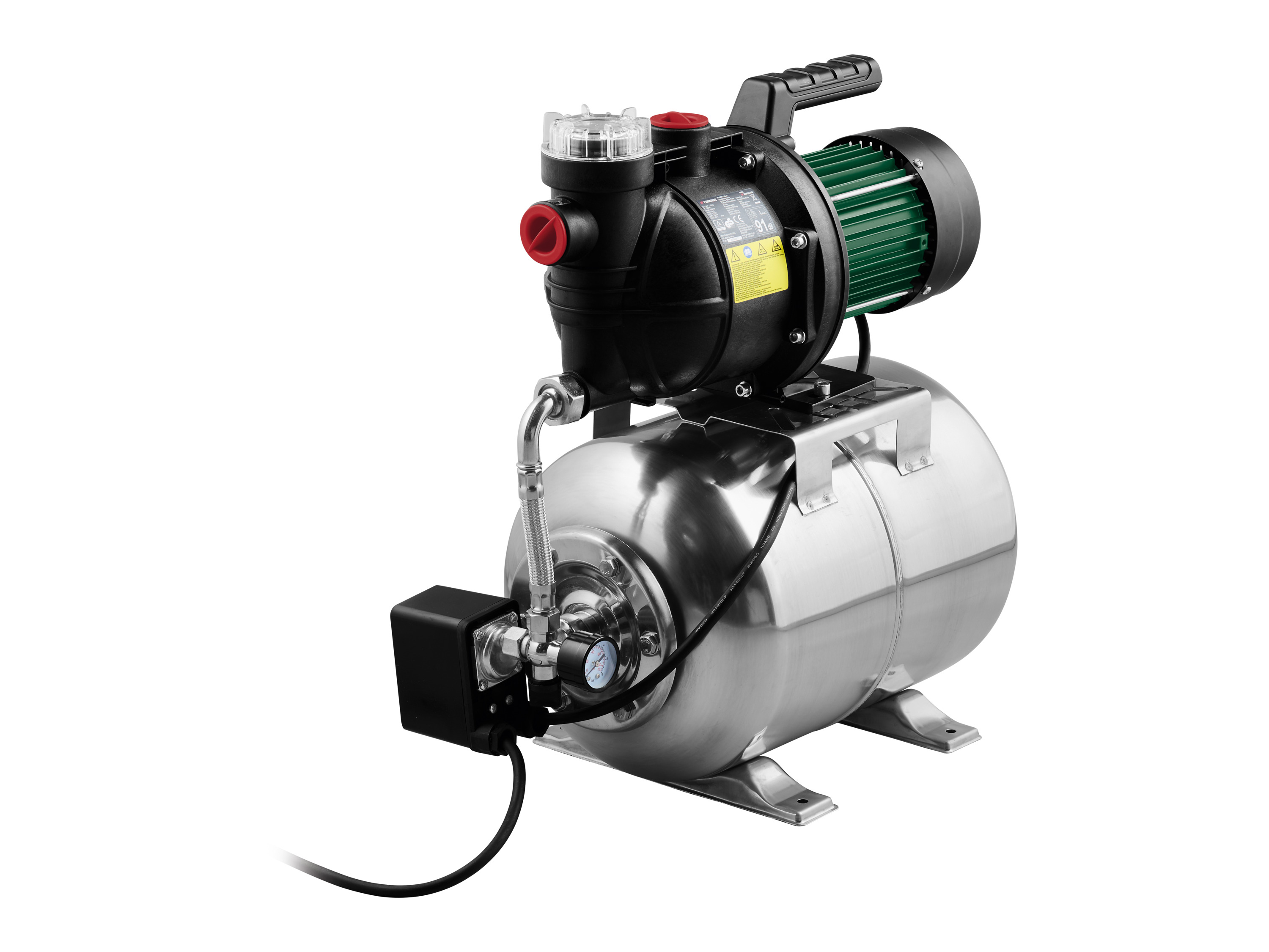 PARKSIDE® Station de pompage domestique en acier inoxydable PEHWW 1300 A1