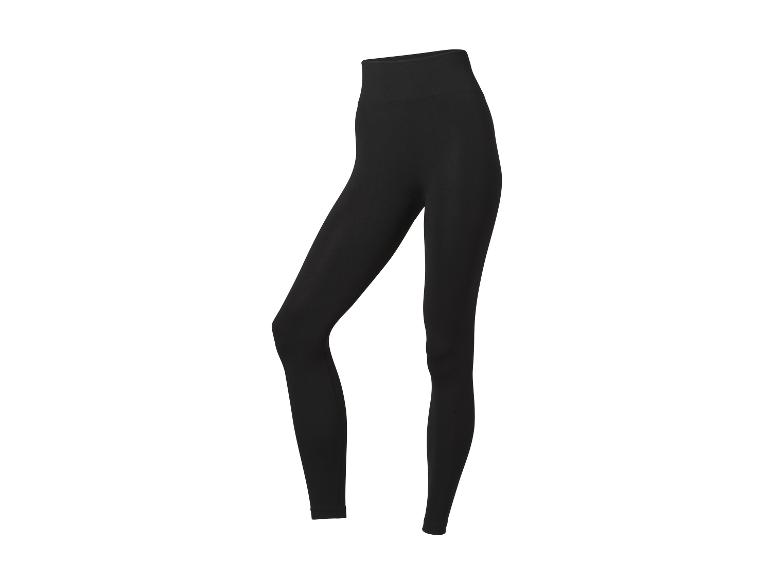 Leggings noirs à taille haute.