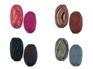crelando® Laine 4 brins pour chaussettes Anika
