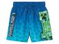 Maillot de bain Minecraft pour enfant : Creeper et logo.
