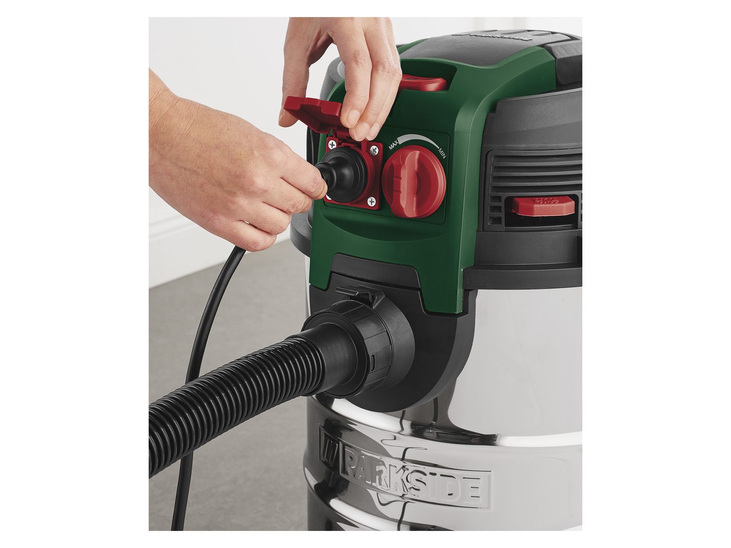 Aspirateur 3-en-1 Eau & Poussières Parkside avec Cuve de 30L