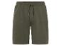 Short de jogging vert olive avec cordon.