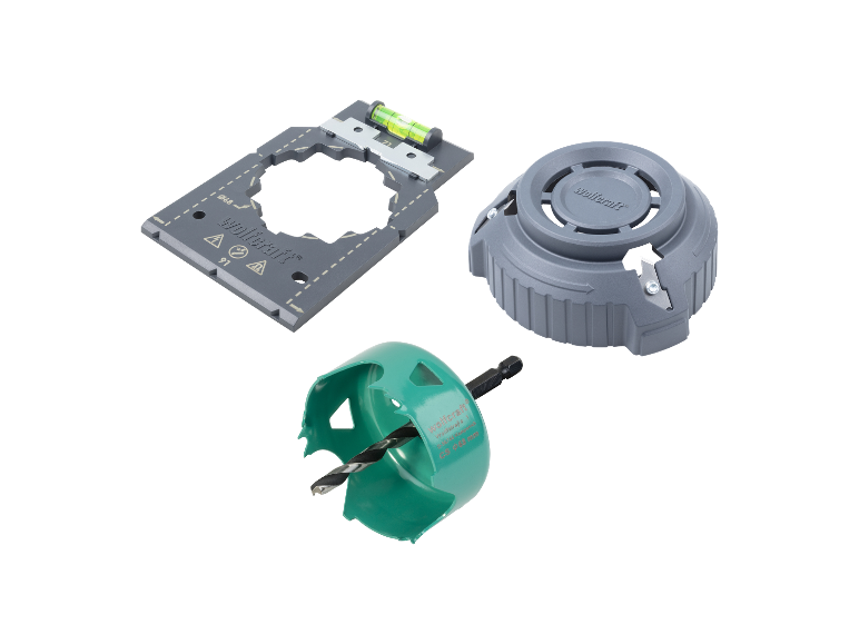 Outils Wolfcraft pour découper des trous.