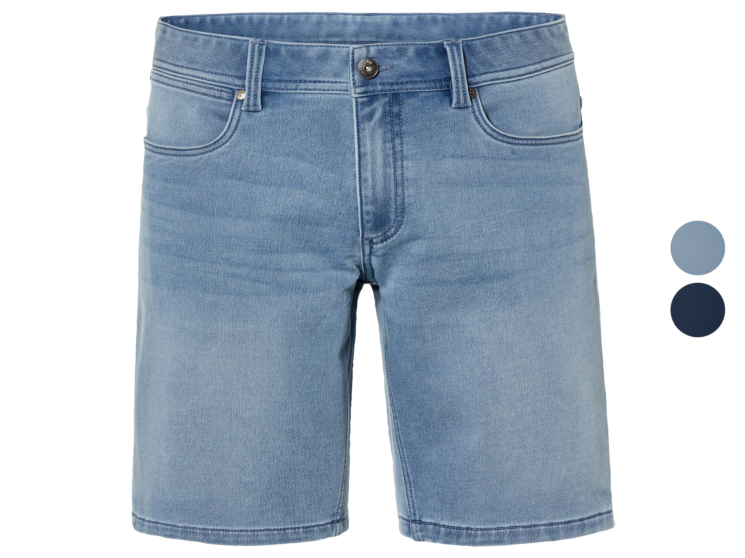 LIVERGY® Short en sweat denim homme