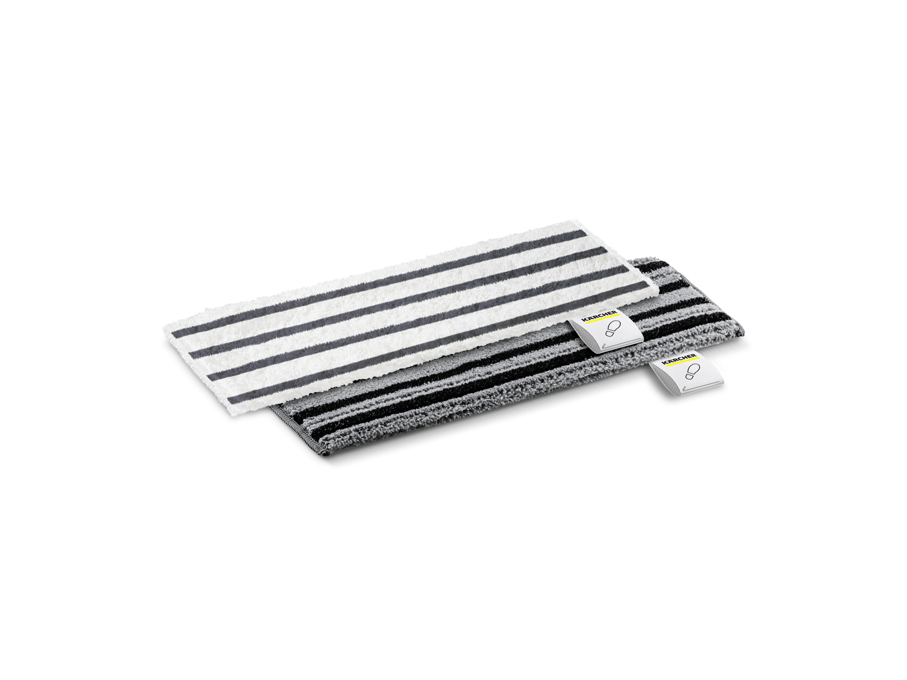 KARCHER Kit 2 Serpillières microfibres abrasives pour buse sol EasyFix 1 abrasive 1 très abrasive - vue 2