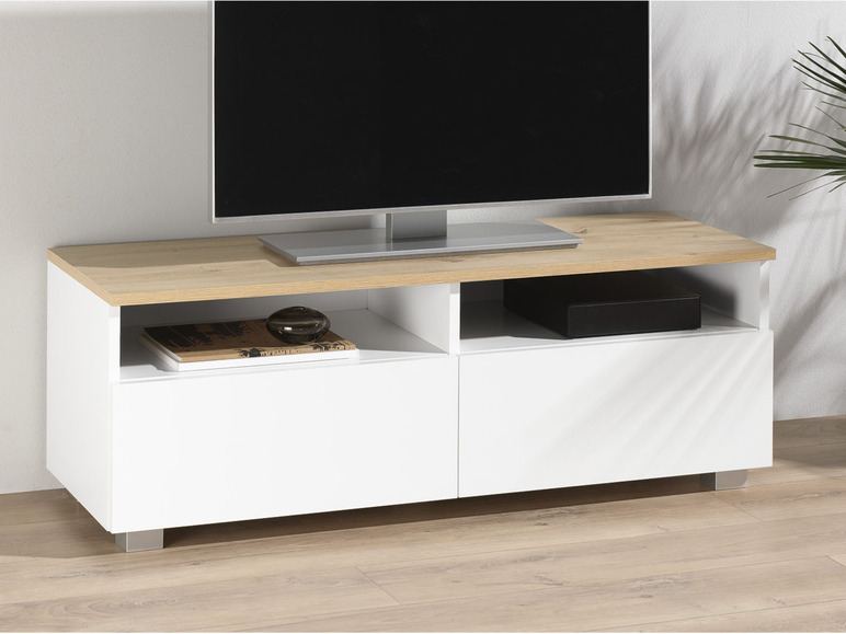 Aller en mode plein écran : LIVARNO home Meuble bas TV Madrid, 113 x 40 x 40 cm - Image 4