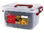 Boîte en plastique contenant la guirlande lumineuse LIVARNO de 400 LED.