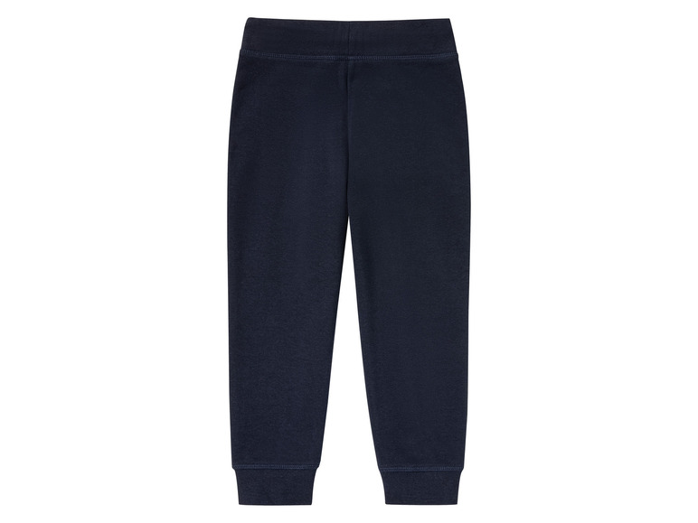 Pantalon de survêtement bleu marine pour enfants.