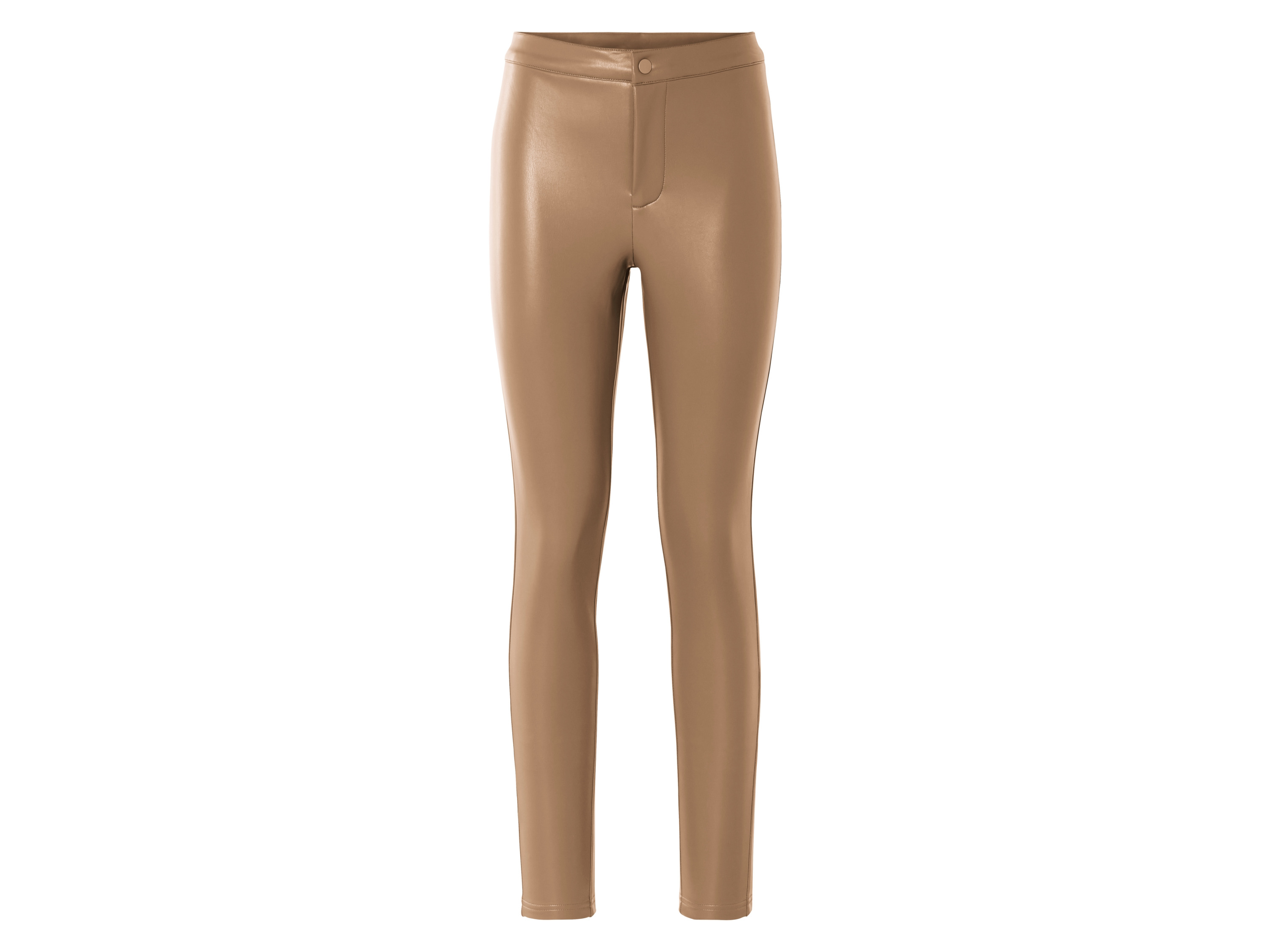 esmara® Jegging simili cuir femme (beige)