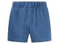 Shorts bleus pour enfants avec taille élastique