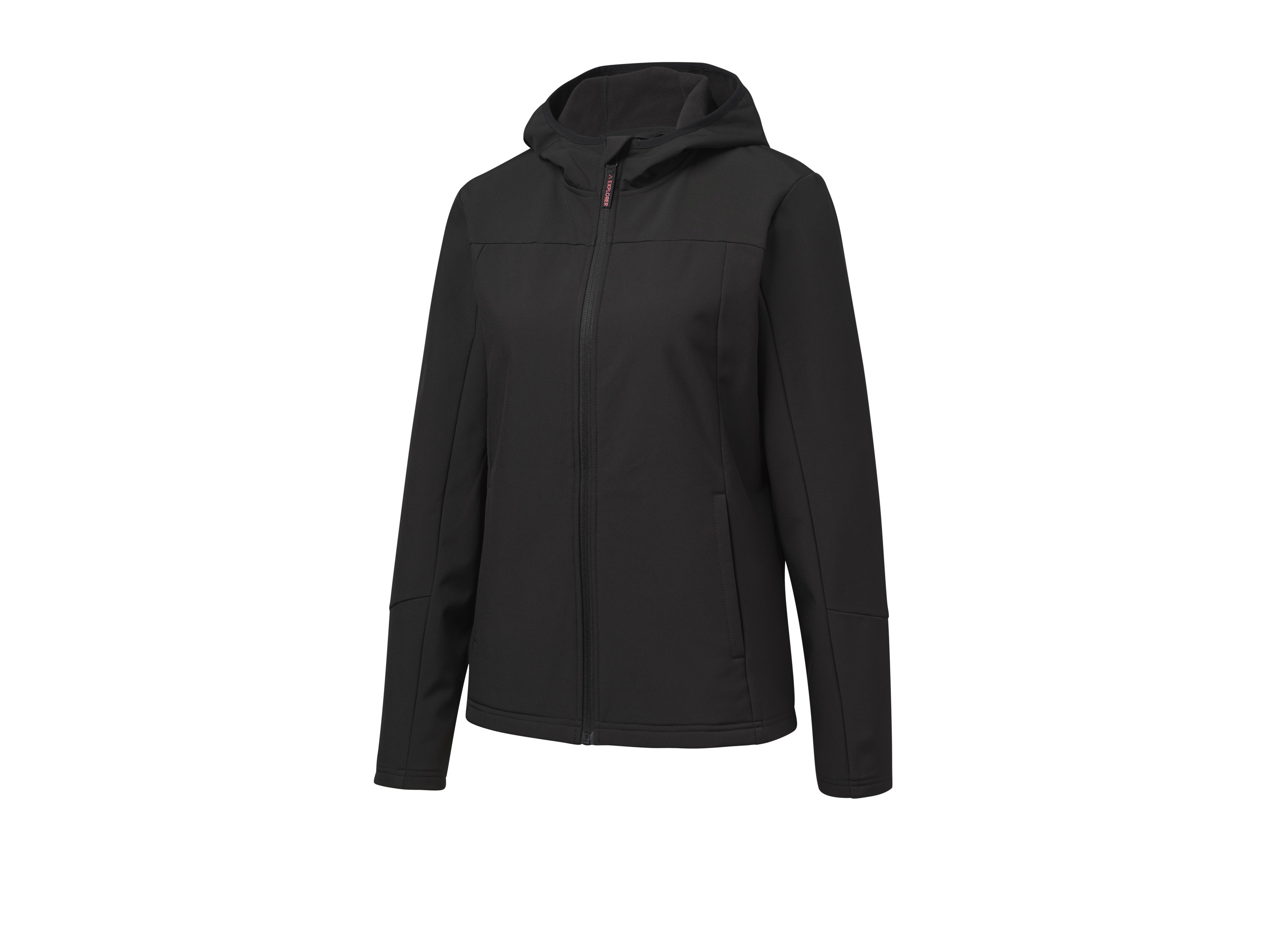 CRIVIT Veste thermique en softshell femme (noir, XL (46/48))