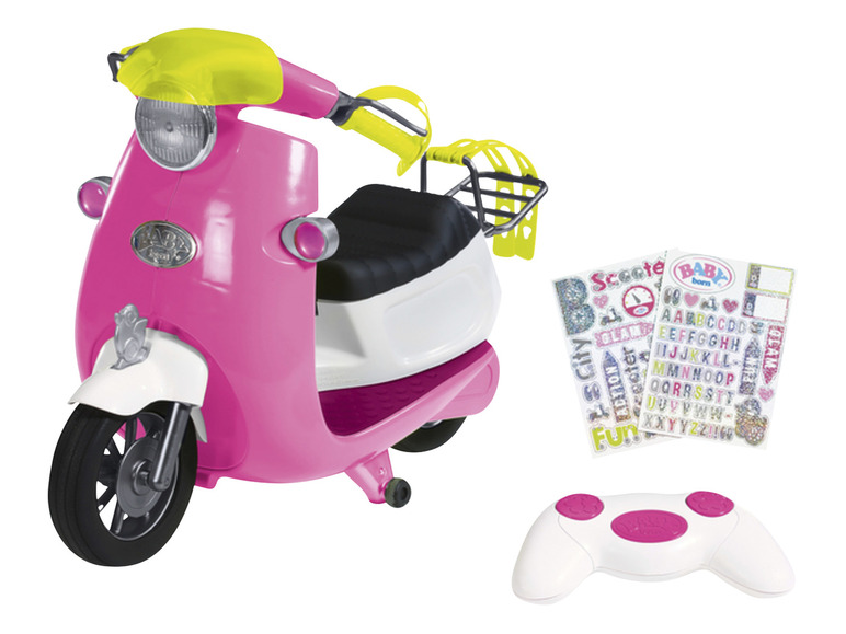 Aller en mode plein écran : Baby Born City-Glam Scooter télécommandé - Image 1