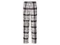 Pantalon de pyjama à carreaux blanc, noir et rose