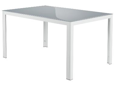 LIVARNO home Table de jardin en aluminium Houston, blanc