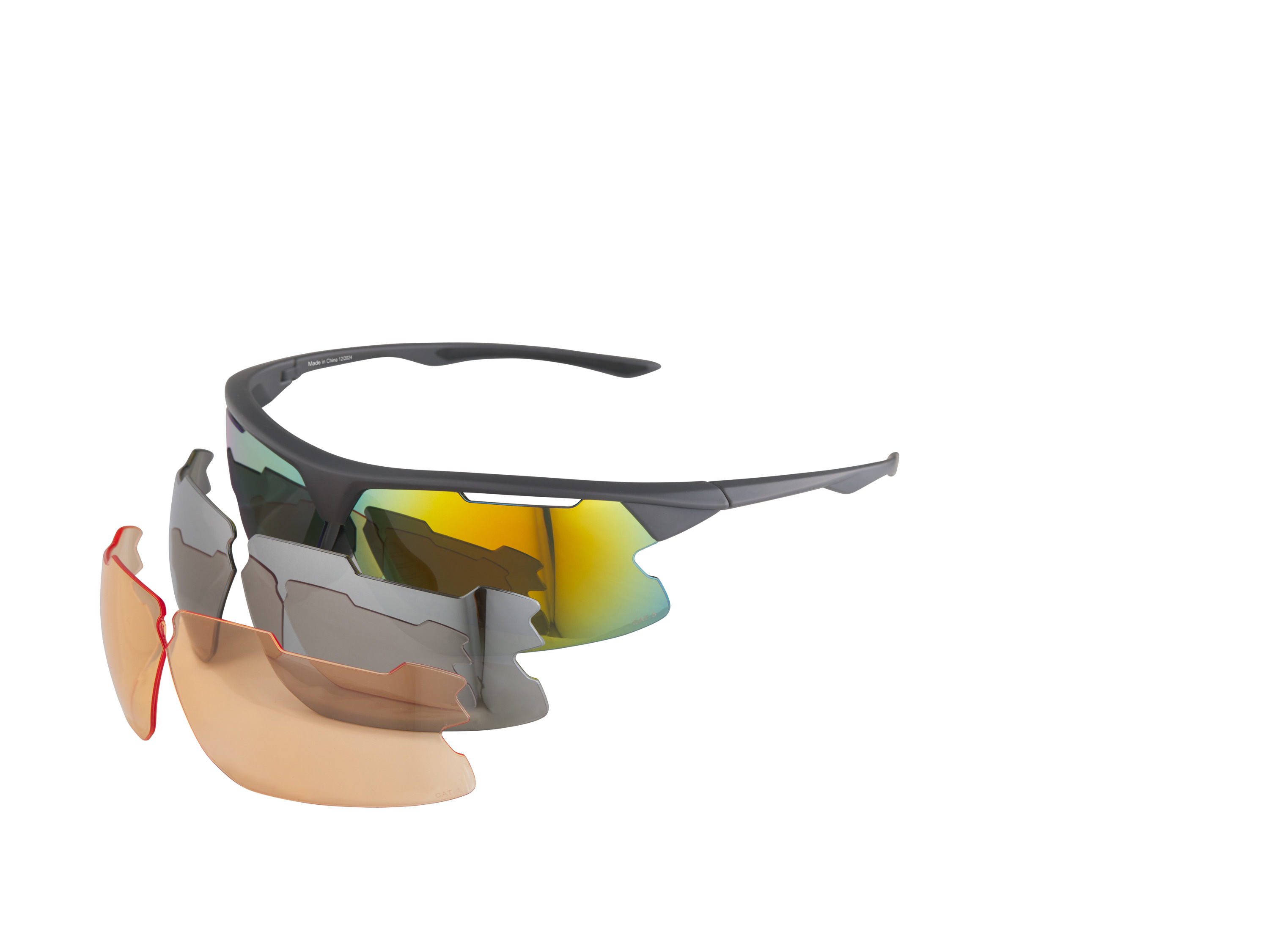 CRIVIT Lunettes de soleil de sport avec verres de rechange (sp-1383 anthracite)