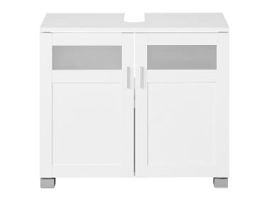 LIVARNO home Meuble sous-vasque Basel, 68,5 x 58,7 x 34,5 cm, blanc