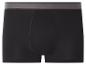 Caleçon boxer noir pour homme avec ceinture grise