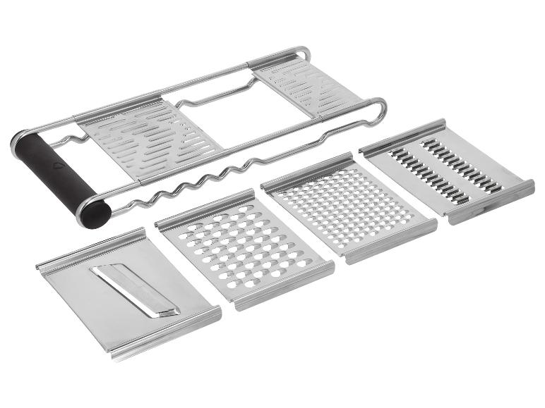 Râpe multifonction Premium en acier inoxydable