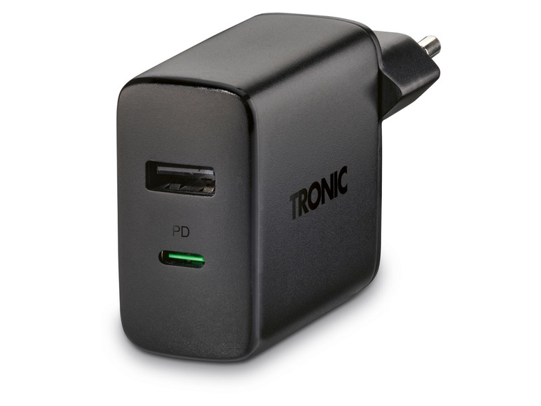 Aller en mode plein écran : TRONIC® Chargeur secteur double port USB, 30 W - Image 6