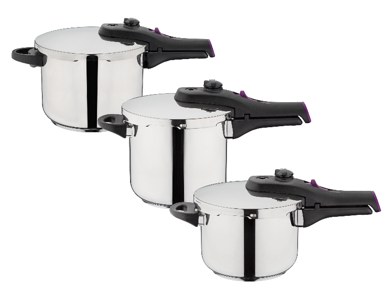 Autocuiseurs GSW System RAPID en trois tailles différentes