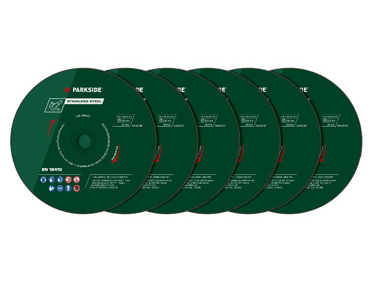 Lot de disques à tronçonner pour acier inoxydable, 1,9 x 22,23 mm, Ø 230 mm, 80 m/s, WA46R-BF.