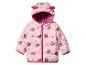 Veste enfant rose Minnie Mouse avec oreilles roses sur la capuche