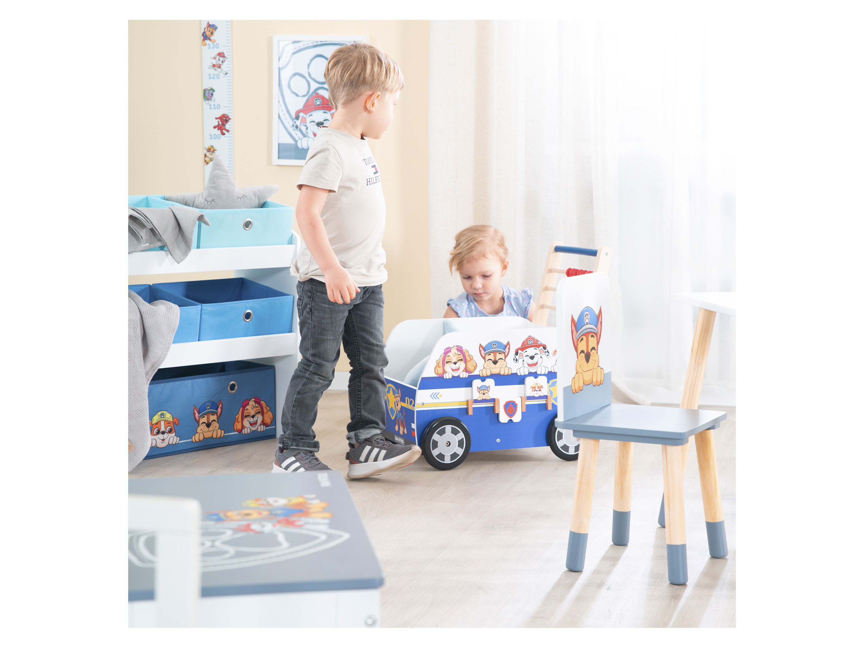 Roba Andador de bois Paw Patrol avec centre d'activités, bleu, à partir de 12 mois Marron pour garçon - vue 5
