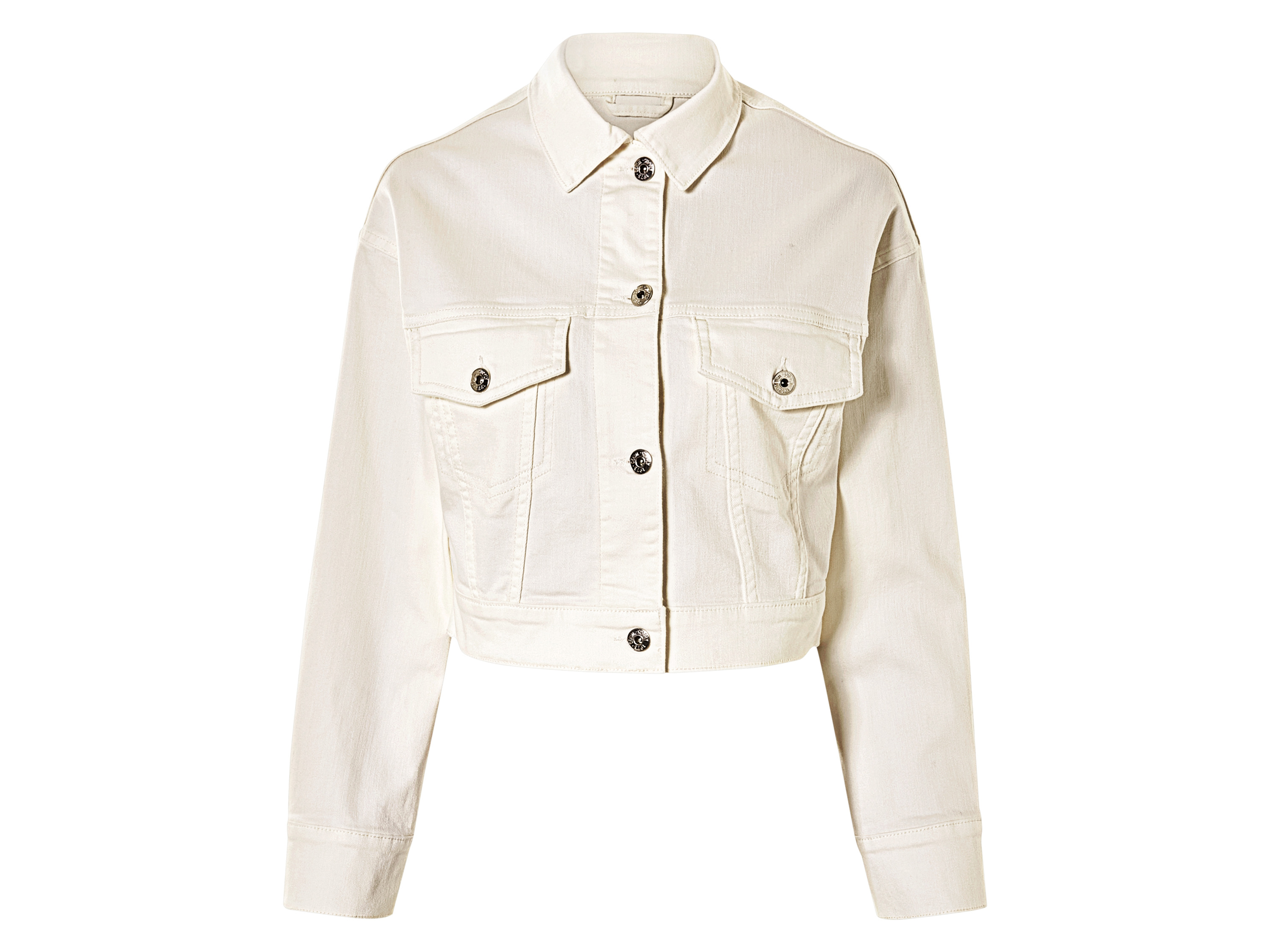 esmara® Veste en jean femme (beige, 38)