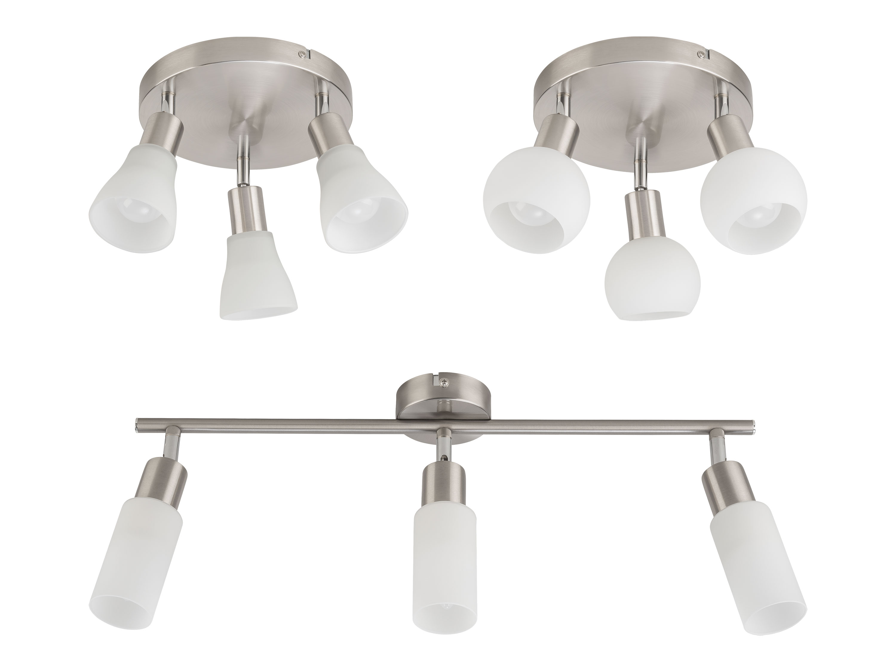 LIVARNO home Plafonnier à LED à 3 spots