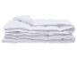 Couette blanche pliée