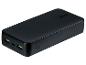 Bloc batterie externe noir Tronic avec ports USB et USB-C.