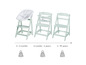 Chaise haute pour bébé, chaise pour tout-petit et chaise pour enfant de différents âges.