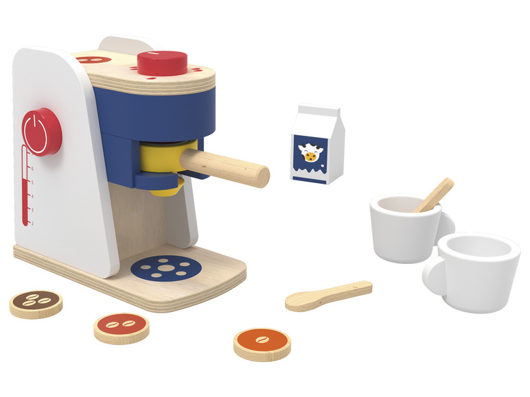 Aller en mode plein écran : Playtive Accessoires de cuisine en bois au design rétro - Image 4