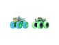 Deux voitures miniatures HOT WHEELS Monster Trucks.