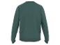 Un sweat-shirt vert foncé à manches longues.