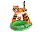 Piscine gonflable tigre pour enfants, design jungle.