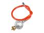 Tuyau de gaz orange avec détendeur pour bouteille de gaz