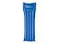 Matelas pneumatique gonflable bleu pour la natation