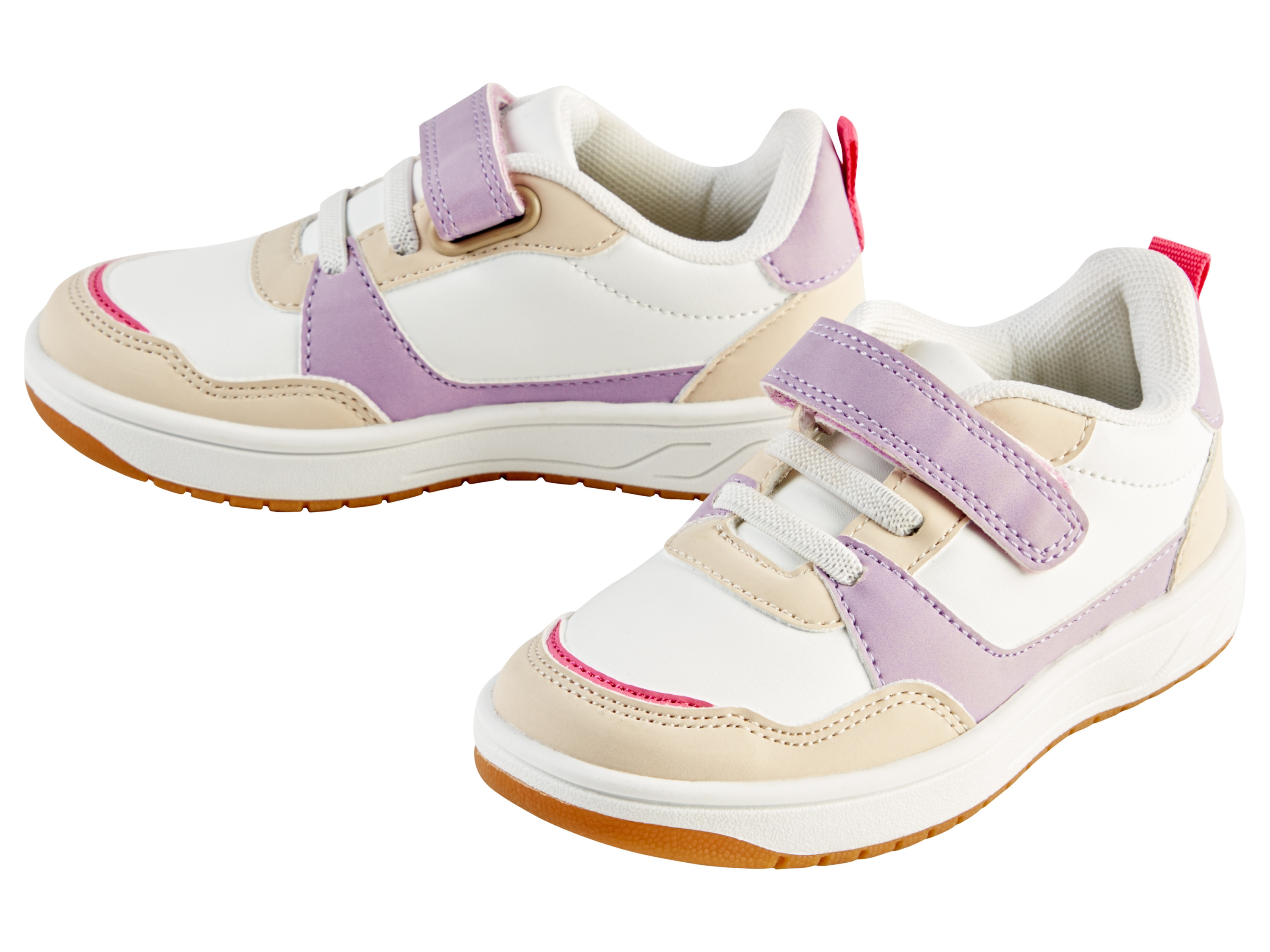 lupilu® Sneakers petite fille ou petit garçon (blanc/lilas, 25)