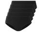 Un lot de cinq culottes noires.