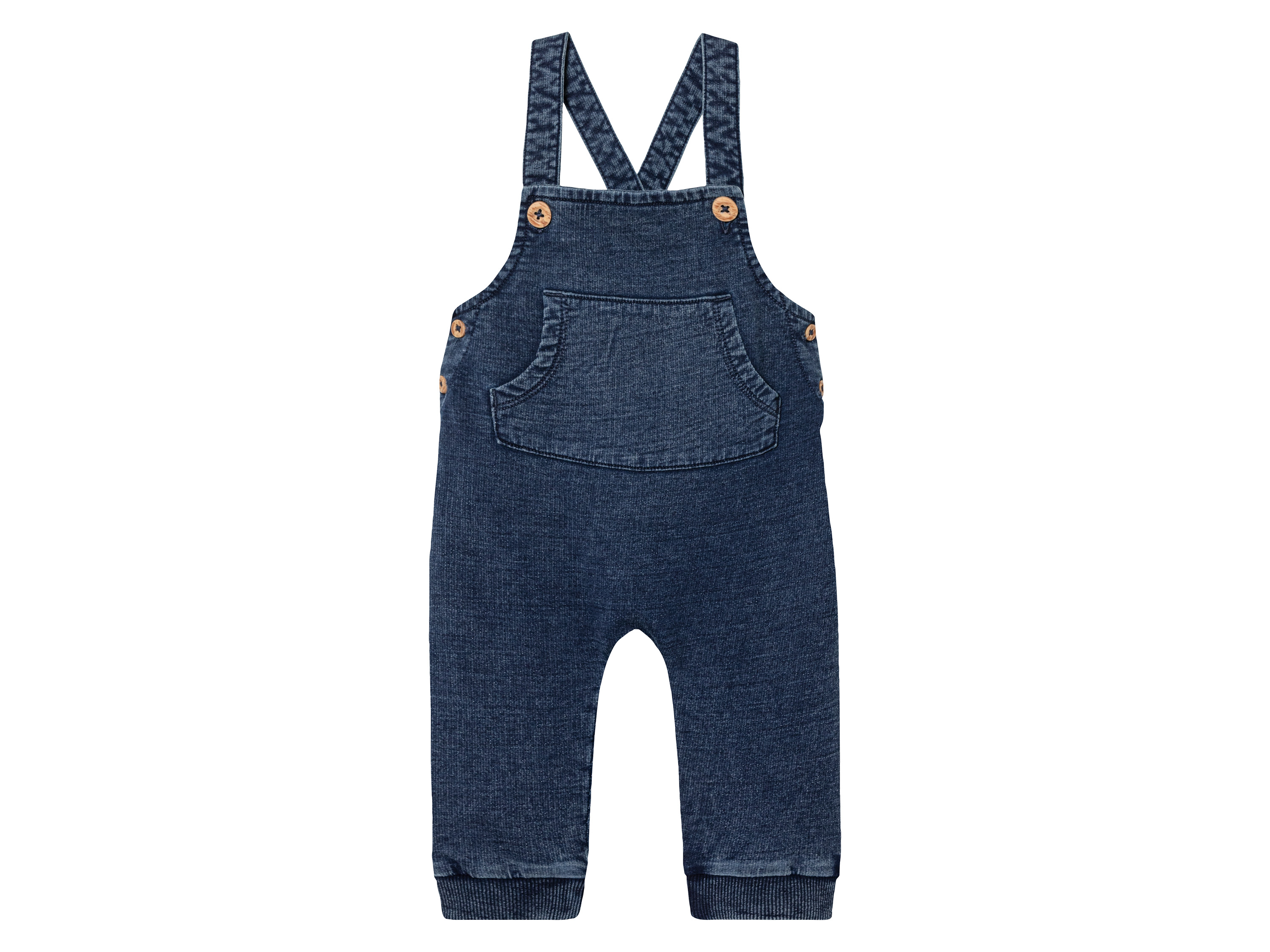 lupilu® Salopette bébé (bleu foncé, 6-12 mois)
